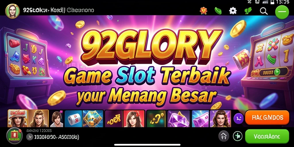 Screenshot gameplay Slot 92GLORY yang mendebarkan.