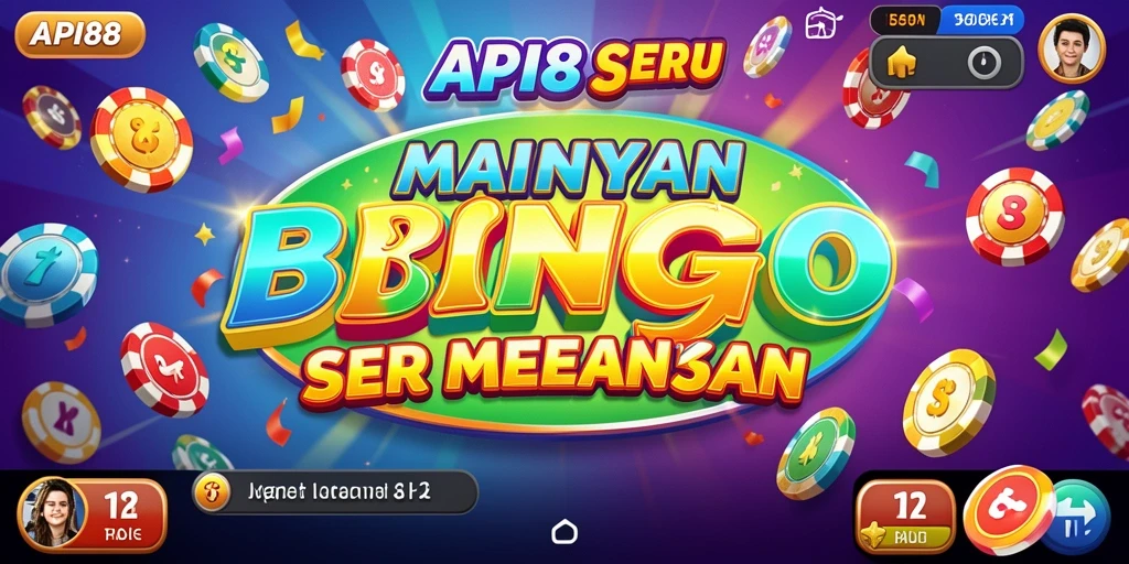 Tampilan gameplay Bingo yang seru dan interaktif di API88.