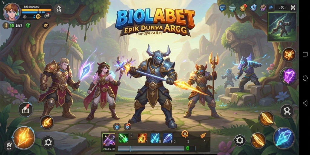 Gameplay mendebarkan di dunia fantasi ARPG.