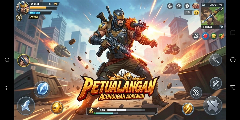 Gameplay seru C7890 dengan aksi yang mendebarkan.