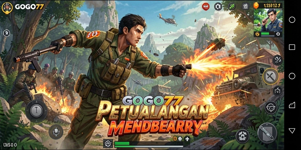 Tangkapan layar utama GOGO77 menunjukkan aksi mendebarkan dalam pertempuran.