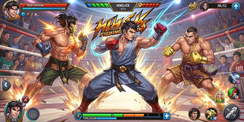 Gameplay HOKILUCK yang mendebarkan dan penuh aksi.