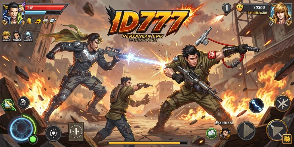 Gameplay menegangkan dengan aksi intens di ID777