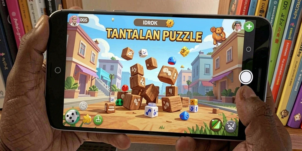 Tampilan gameplay menantang dari IDROK yang membuat ketagihan.