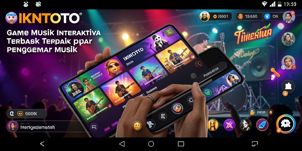 Tangkapan layar menampilkan gameplay seru dan interaktif dalam IKNTOTO.