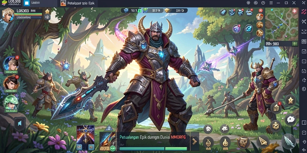 Tampilan gameplay epik dalam dunia <strong>LOS303</strong> yang menakjubkan.