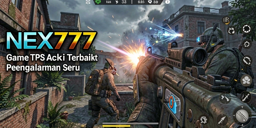Tampilan gameplay seru di NEX777 dengan aksi tembak-menembak intens.