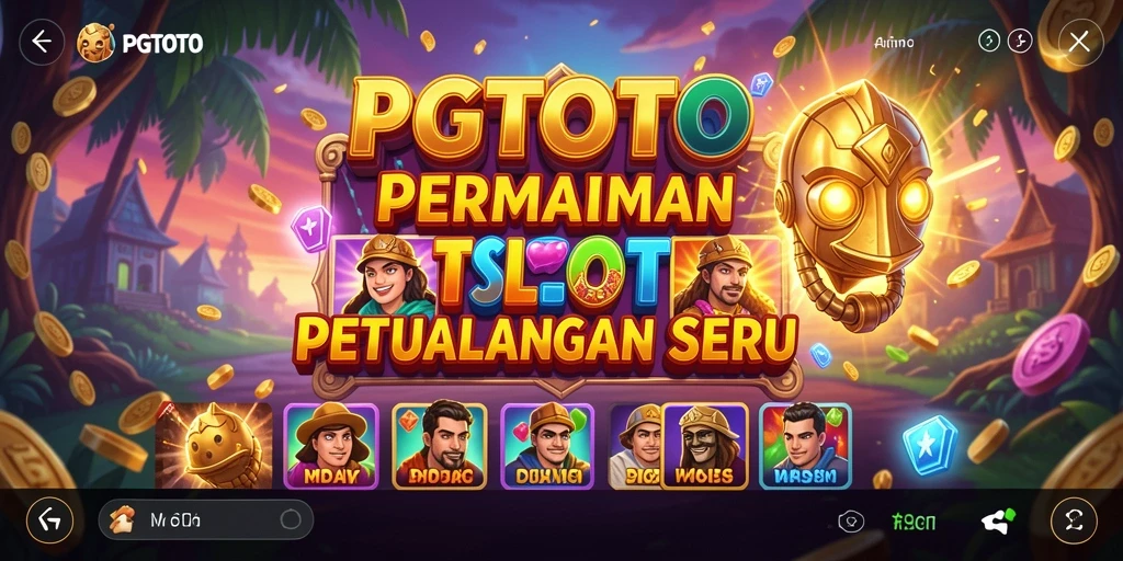 Menampilkan gameplay seru dengan mesin slot PGTOTO.