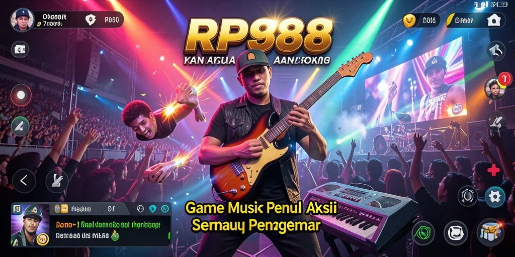 Tampilan gameplay RP888 yang menarik dan penuh warna.