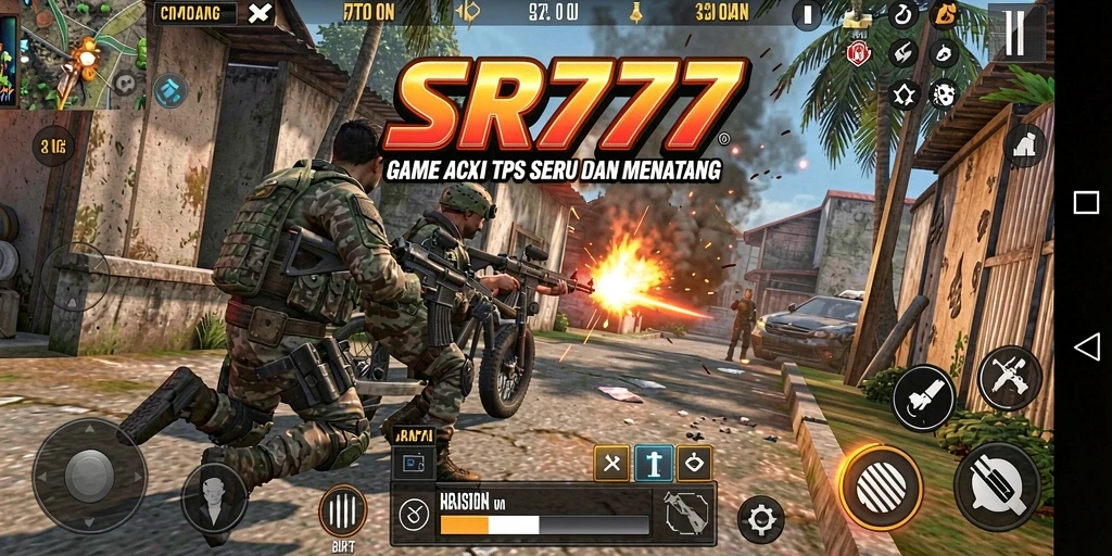 Tampilan menarik dari gameplay TPS yang mendebarkan.