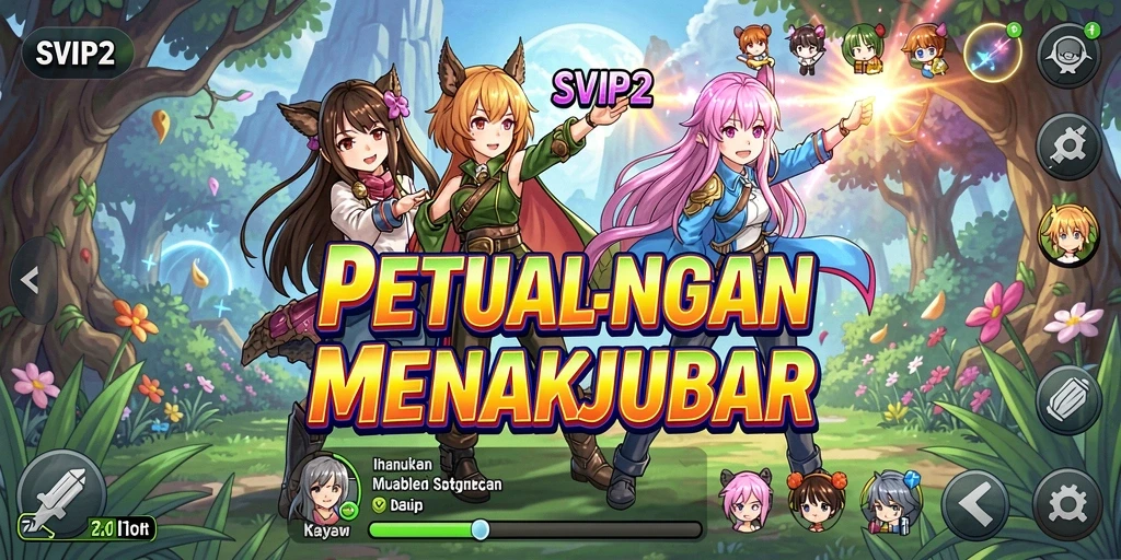 Tampilkan aksi seru dalam gameplay Anime yang memukau.